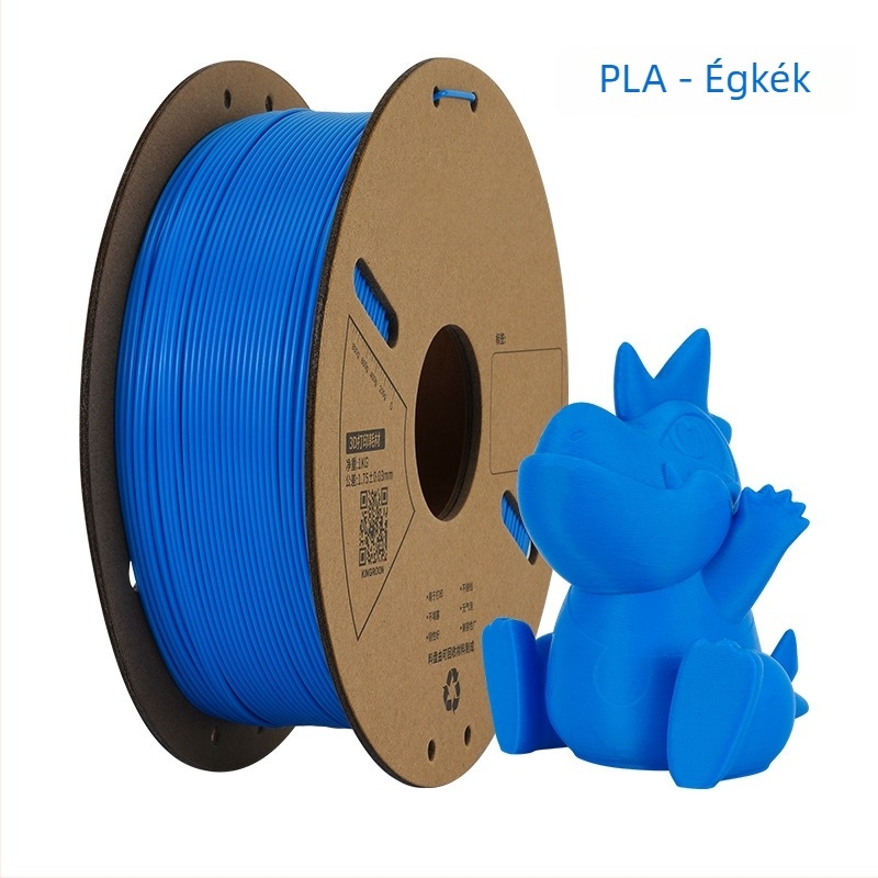 CZ PLA filament 3D nyomtatáshoz, 1,2 kg, 300 m hossz, PLA anyag, alkalmas 3D nyomtatókhoz