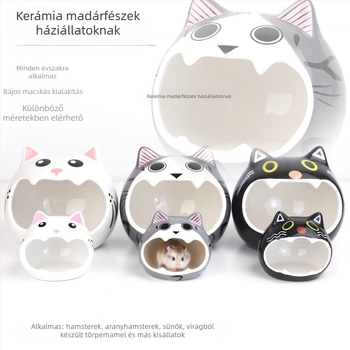 Hamster kerámiás hűtő odú kisállatok számára