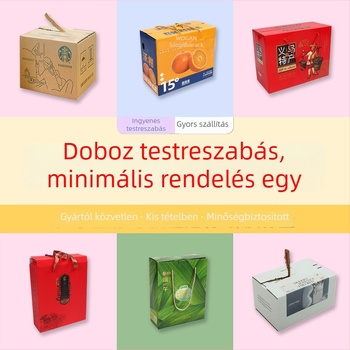 Tollaslabdaütő kartondoboz, ötszintű ultraerős hullámkarton, vastagság 6 mm, belső méret 29×7×74, külső méret 30×6×75