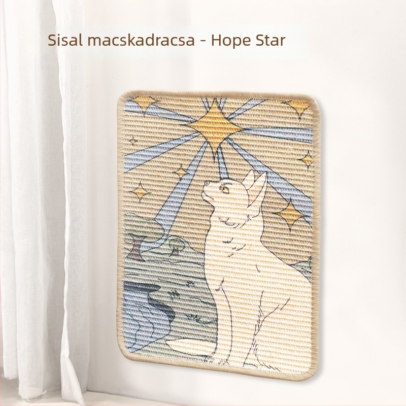 Cat Butler Szizál Kaparó Pad — Falra Szerelhető Kaparó Deszka Kanapé Védelemhez, Kopásálló, Cuki Stílus
