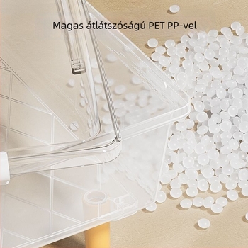 Hörcsög ketrec, teljesen átlátszó, félig akril konstrukció, műanyag anyag