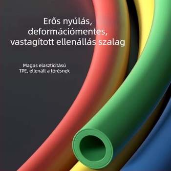 Multifunkcionális ellenállás kötél – TPR anyag, szabályos feszítés, teljes test edzés, minden korosztály számára