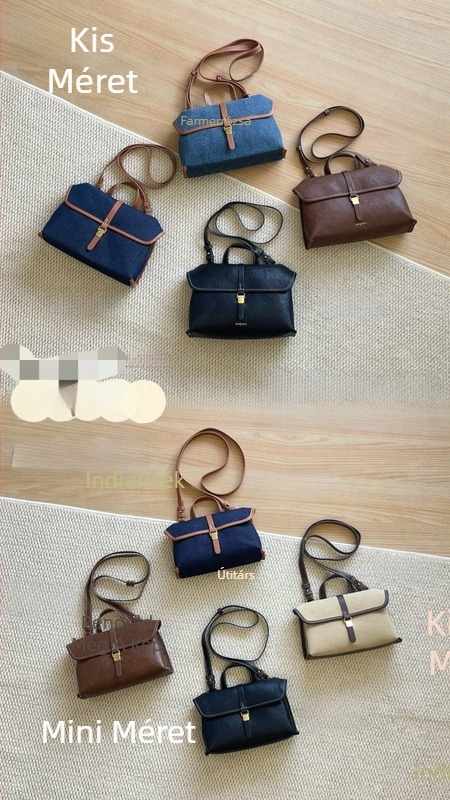 Crossbody táska, városi minimalist stílus, oxford anyag, boríték dizájn, flap zár