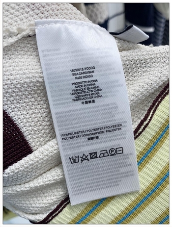 Polo nyakú kötött pulóver, vékony anyag, Tencel-Spandex keverék, csíkos vagy kockás minta, 3/4-es ujjú