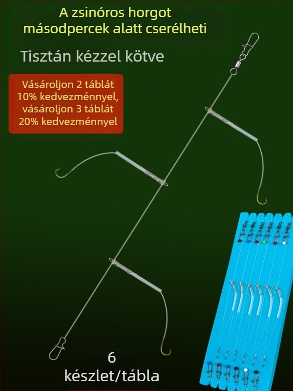 Új anti-csomózás damilos horgász készlet, horgászatához