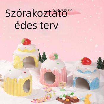 Hörcsög kerámiafészek nyári hűtéshez (Anyag: kerámia; Márka: Weibi; Alkalmazható: Hörcsög; Szezon: Általános)