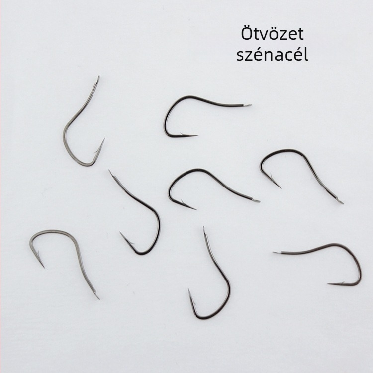 Hagyományos horgászhorog – Qing Jin márka, No. 8, 5000 darab, rezervoár-tóhoz
