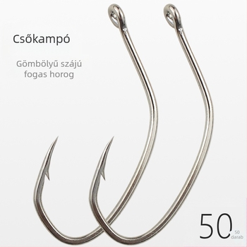 Qingjin Tengeri sügér élő csalihorg No.16, folyóhorgászathoz