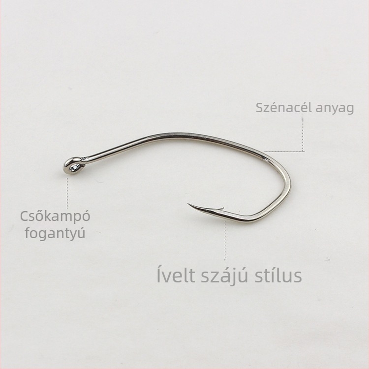 Qingjin Tengeri sügér élő csalihorg No.16, folyóhorgászathoz