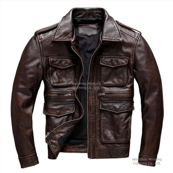 Bőrkabát szűk fazon, rever gallér, cipzár, báránybőr, ultra rövid hossz