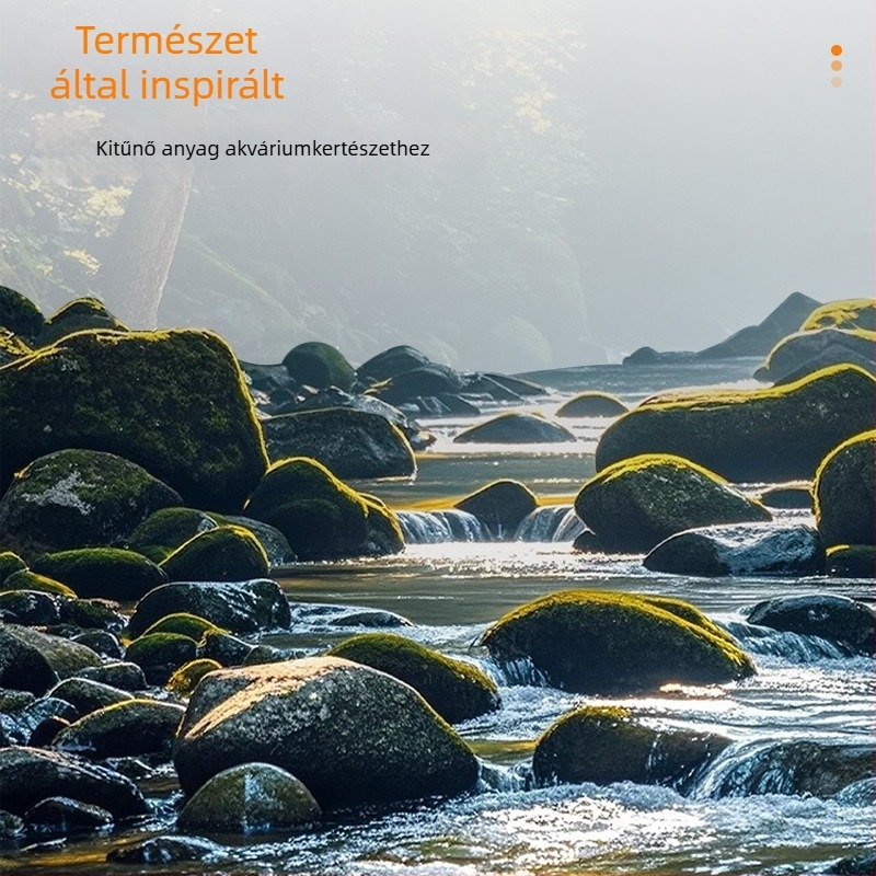 Akvaris tájkép-kő — Stream Stone, Naichong (Termékszám: Stream Stone; Márka: Naichong; Kategória: Landscape Stone; Importált: Nem)