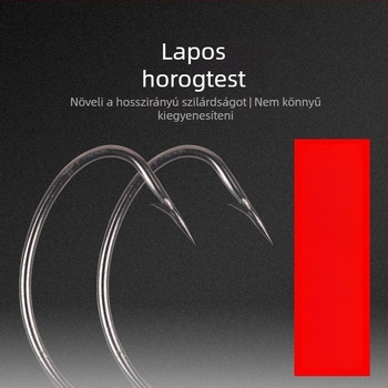 Vertical Star Crank horog 5 db puha csalival és tövises horoggal édesvízi és sós vizekhez