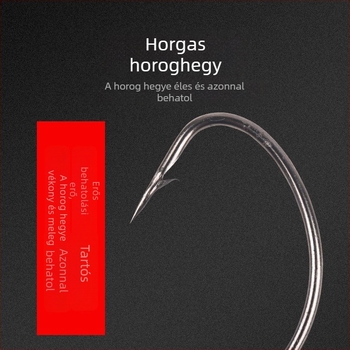 Vertical Star Crank horog 5 db puha csalival és tövises horoggal édesvízi és sós vizekhez