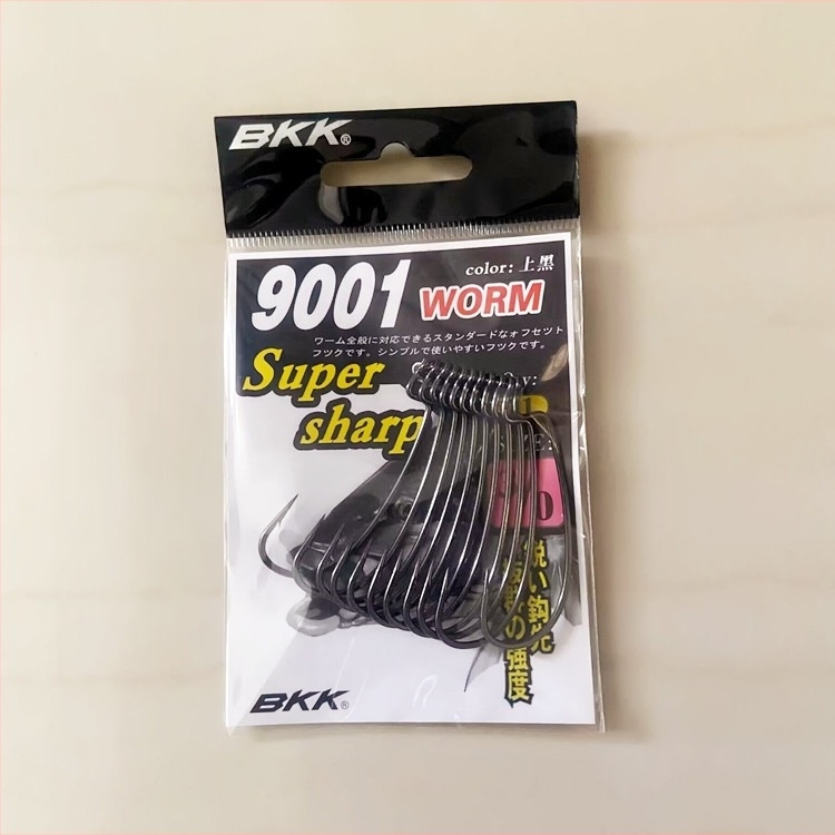BKK Megerősített tengeri horgászhorog basszhoz, crank horog széles hasú és keskeny hasú, puha csali horog, modellek 9001 9002 9003CD