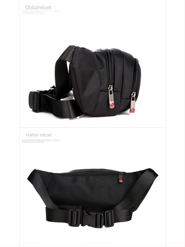 JANGEAR Sport deréktáska — Oxford szövet, lélegző, vízálló, kopásálló, uniszex