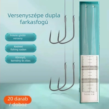 Wolf Tooth Sleeve Ultra-Fine Sub-Line dupla horoggal, 20 db, 50 cm hosszú