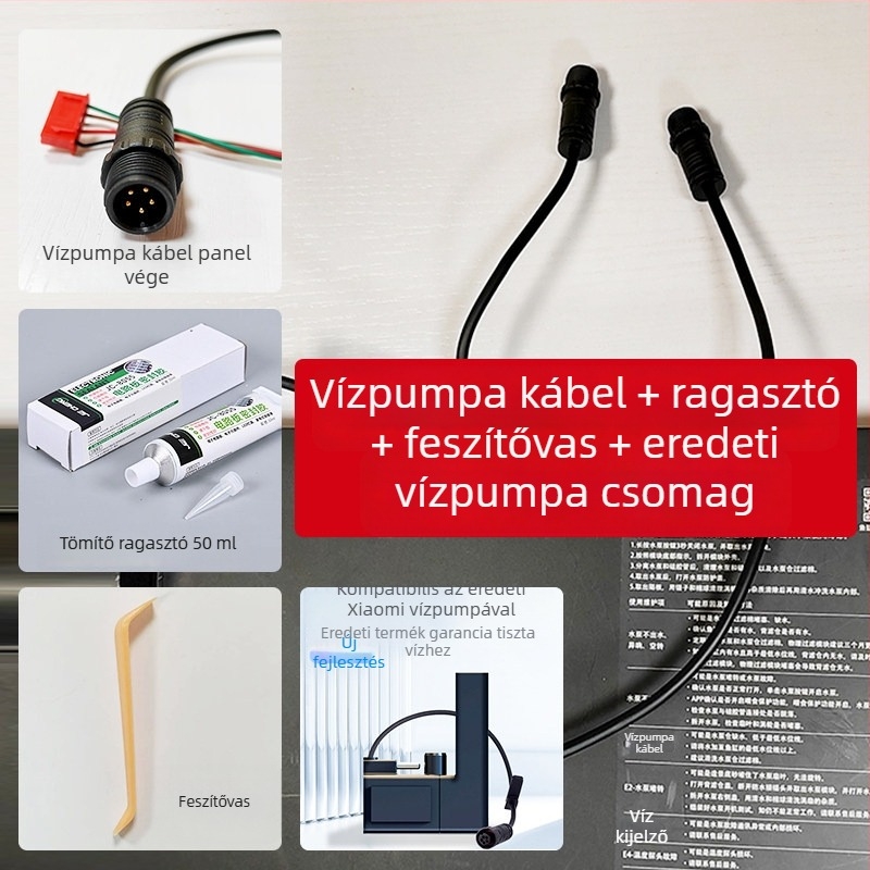 Xiaomi Mijia okos akvárium vízszivattyú kábelcsatlakozó és tápegység