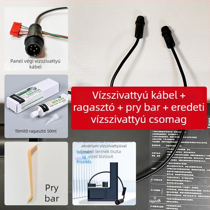 Xiaomi Mijia okos akvárium vízszivattyú kábelcsatlakozó és tápegység