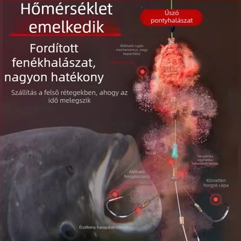 Új tároló doboz pontyhorgászathoz: acélsodrony, kész fonott zsinór, előkötött alhurok, dupla horog, nyolcas horog, háromágú és négyágú horog