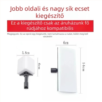 Akváriumi tisztító ecset – ABS, 50 g, Akváriumi felszerelés