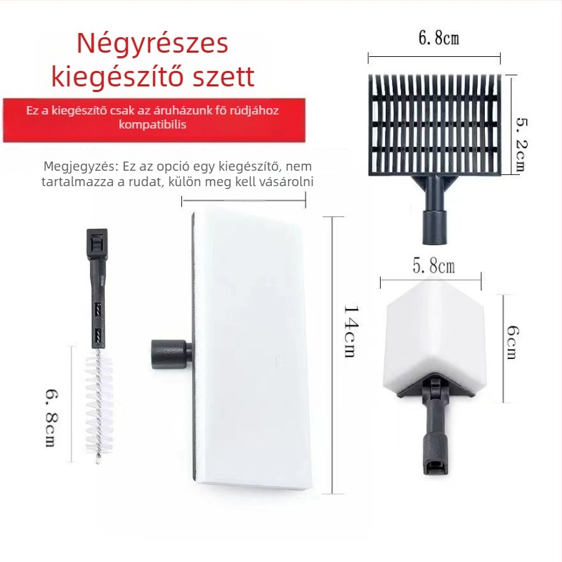 Akváriumi tisztító ecset – ABS, 50 g, Akváriumi felszerelés