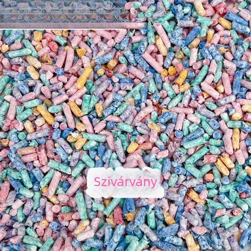 Hamster aljzat és dekoráció: nedvszívó színes papírgolyók, dezodoráló virágágak, pormentes faapríték a hamsterek tájépítéséhez – Cooliby