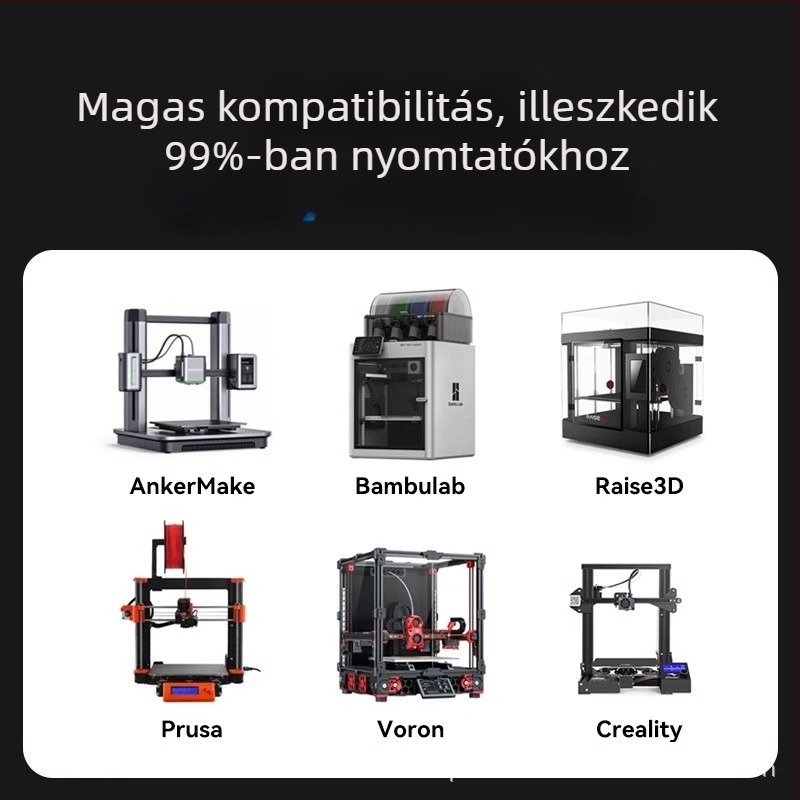 PLA filament 3D nyomtatáshoz, 1 kg, termékkód 117, eredetű Jinhua