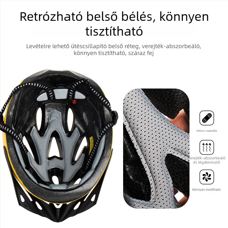 Kerékpáros sisak HO-85, EPS+PC héj, testreszabható mintázat, logónyomtatás, CE és CPSC tanúsítvány