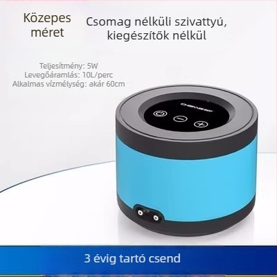 Chuang Ning akváriumi oxigénpumpa — rendkívül csendes, kompakt, otthoni használatra, oxigénellátás akváriumokhoz