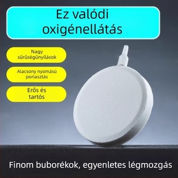 Akvarisztikus oxigénellátó kiegészítő – Alacsony nyomású Nano levegő korong, Bubble Stone, Levegő kő és Atomizációs korong