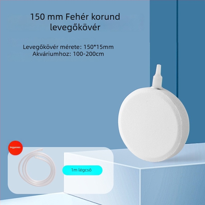 Akvarisztikus oxigénellátó kiegészítő – Alacsony nyomású Nano levegő korong, Bubble Stone, Levegő kő és Atomizációs korong
