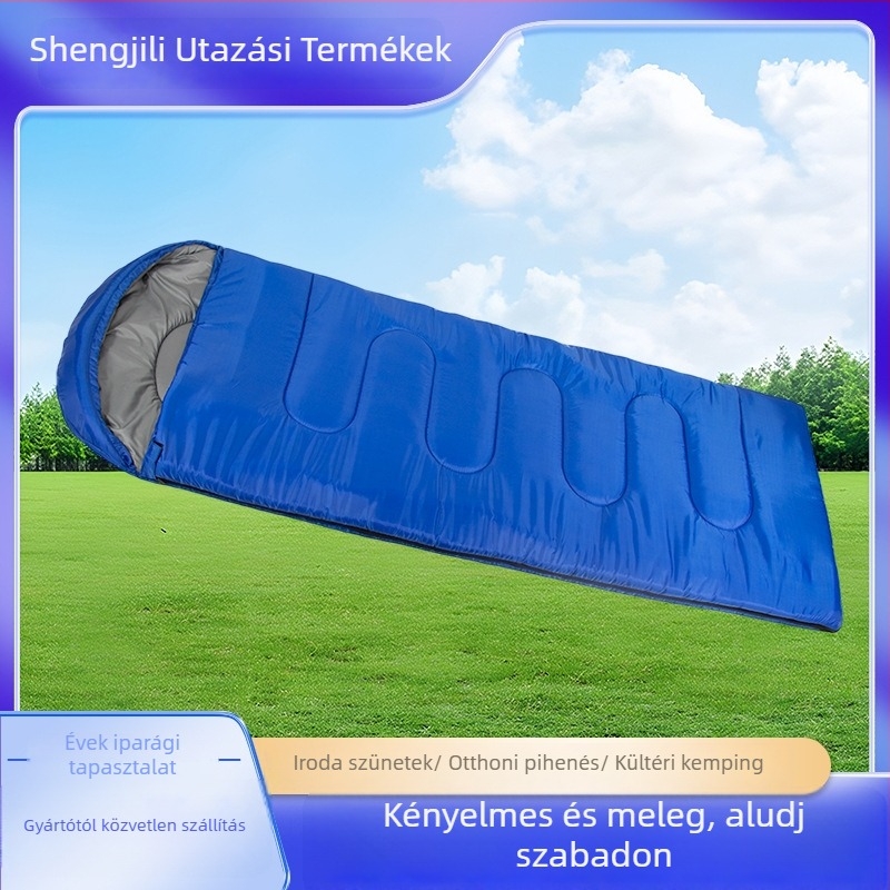Boríték-stílusú hálózsák felnőtteknek, fleece töltet, fleece bélés, fleece anyag