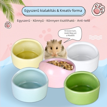 Jiale márkájú kerámiás etetőtál kisállatoknak, anti felborulás kialakítással