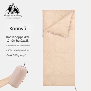 Libapelyhes hálózsák, nylon anyagból, konverziós kialakítás, felnőtteknek