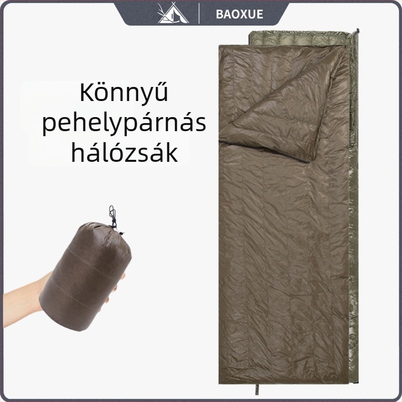 Libapelyhes hálózsák, nylon anyagból, konverziós kialakítás, felnőtteknek