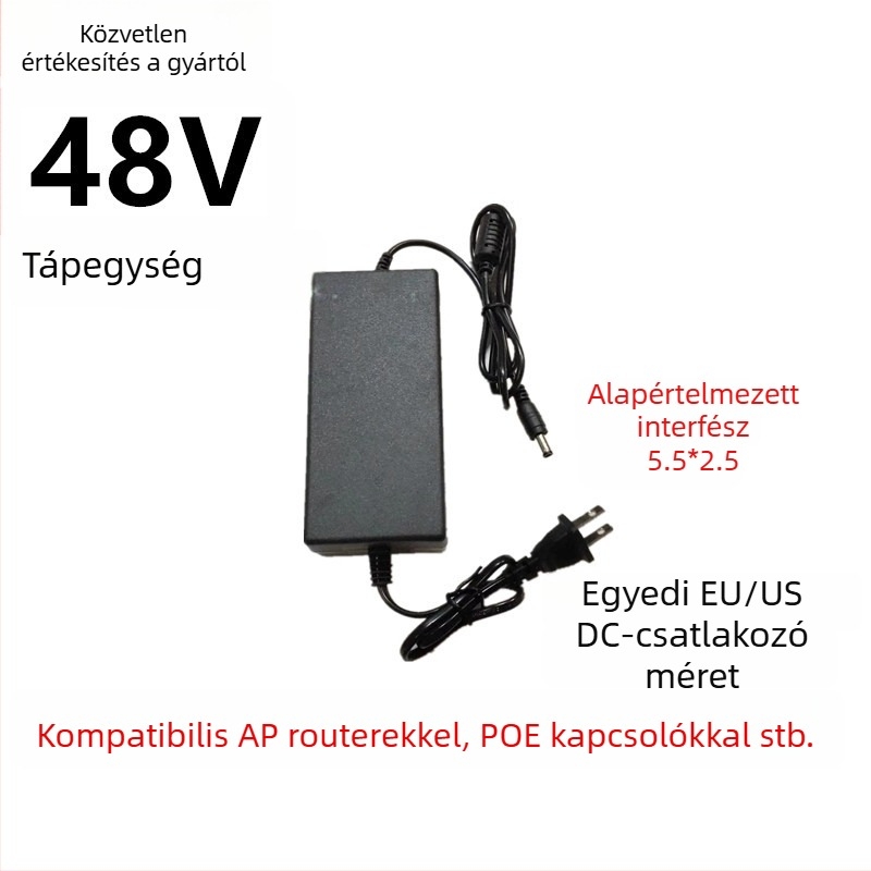 DC48V 2A kapcsolóüzemű tápegység adapter