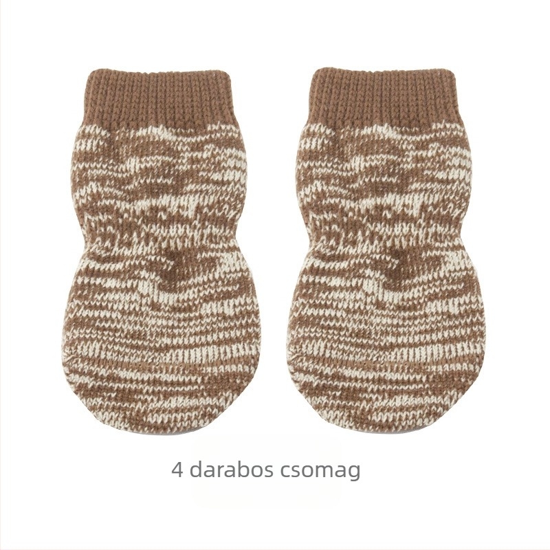 Kutya zoknik - csíkos minta, egész éves viselet, hétköznapi stílus, univerzális alkalmazhatóság