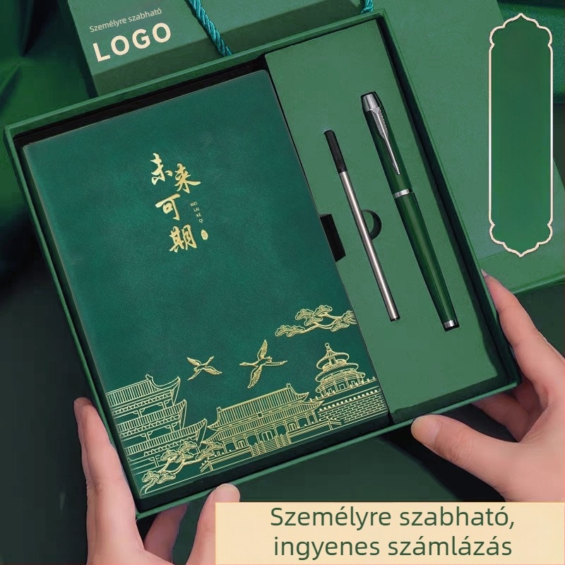 PU borítású notesz, vezeték nélküli kötés, Dowling papír, 80 g/m², 100–200 oldal, üzleti iroda stílus, nemzeti trend