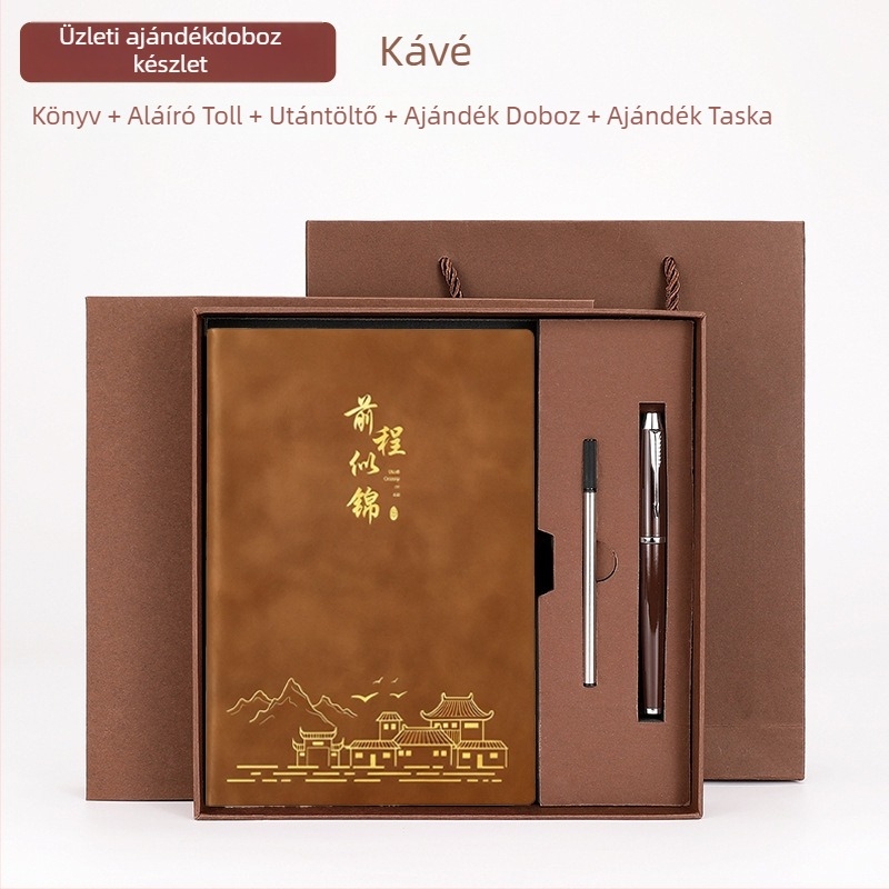 PU borítású notesz, vezeték nélküli kötés, Dowling papír, 80 g/m², 100–200 oldal, üzleti iroda stílus, nemzeti trend
