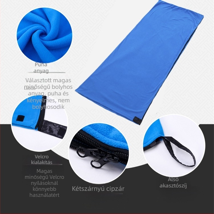 Bdilion fleece hálózsák belső bélés, levél típusú kialakítás, felnőttek, 400–500 g
