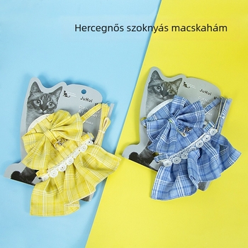 Macska póráz mellkasi hám sétához, csúszásmentes kötél dizájn