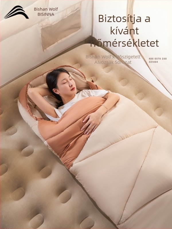 Kempingező alvózsák – boríték-stílus, felnőtteknek, márka Bswolf