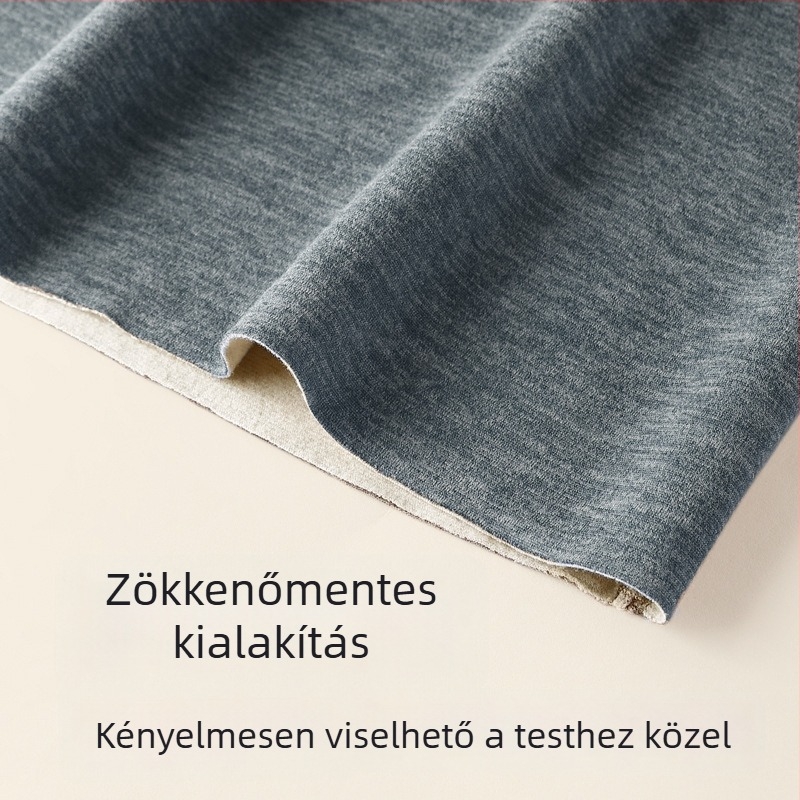 Férfi melegítő mellény gyapjúból és valódi selyemből, testhez álló velúrhatású mellény, fleece-béléssel ellátott alapszövet, V-nyakú felső, vastag tevehullámos gyapjú alsóruha