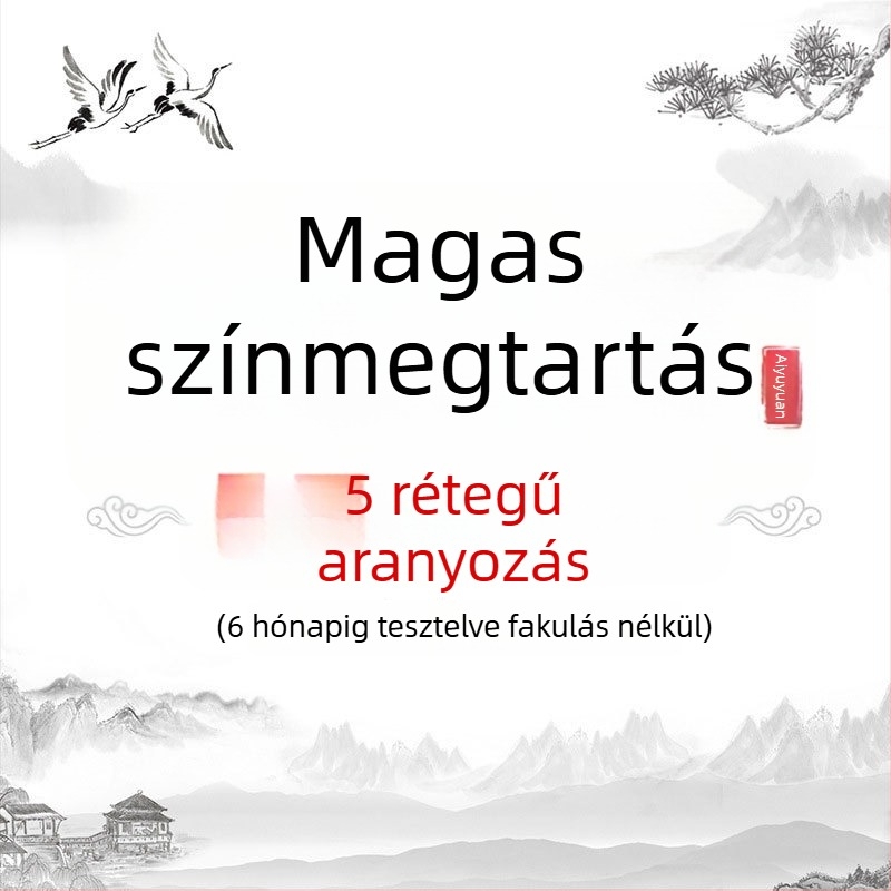 Aranyozott gyöngy fülbevalók, francia udvari stílus, Shijia Zhengyuan gyöngyök cirkónos akcentussal, luxus geometriai dizájn