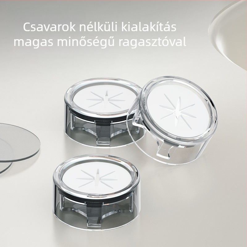 Fúrás nélküli törölközőtartó, műanyag fürdőszobai falra szerelhető polc, 3 kg teherbírás, 1 szint, tároló rendszer