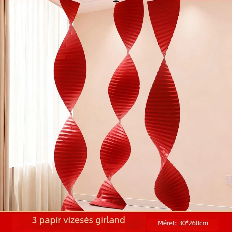 Új otthon dekorációs készlet – textil bannerek, ünnepi stílusú dekoráció