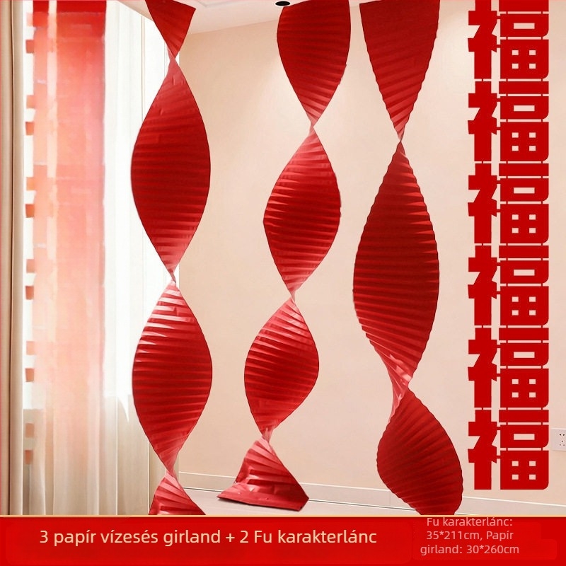Új otthon dekorációs készlet – textil bannerek, ünnepi stílusú dekoráció