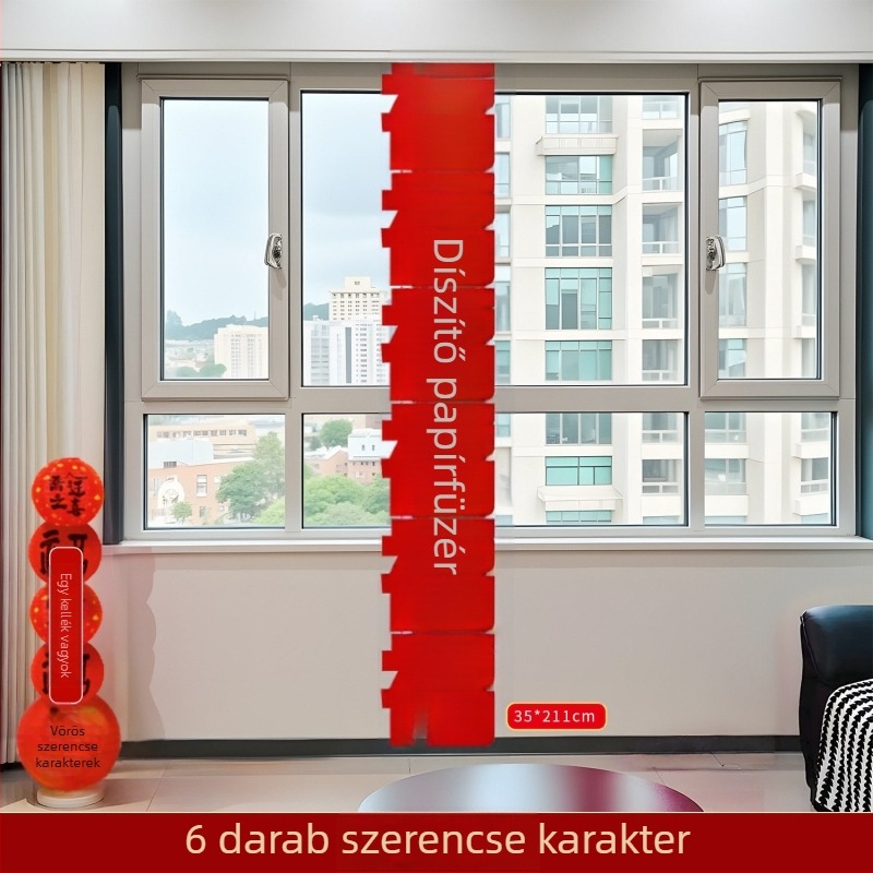 Új otthon dekorációs készlet – textil bannerek, ünnepi stílusú dekoráció