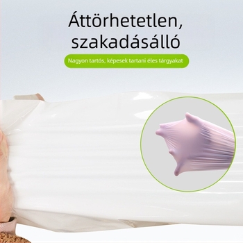 Macskaalom tartály linerrel húzókötéllel, PE vastag anyag, tartalmaz szemeteszsák