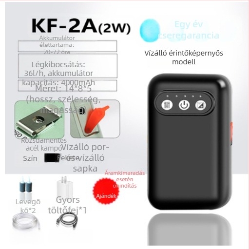 Horgászatra szánt oxigénpumpa – vízálló, USB töltés, hordozható és kompakt; Márka: Very strong; Import: Nem; Tömeg: Kérjen tájékoztatást az ügyfélszolgálattól